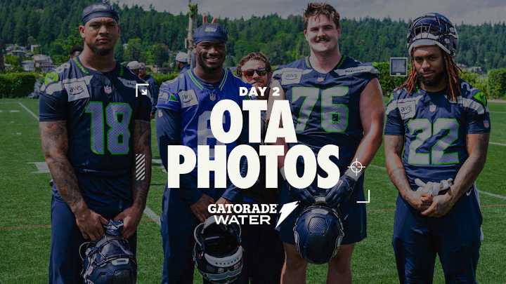 PHOTOS: Seahawks Hit The Field For The Second OTA Workout