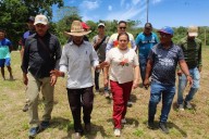 Lizetica envió «urgentemente» a los Pacheco para Nabasanuka por fallas del agua (+fotos)