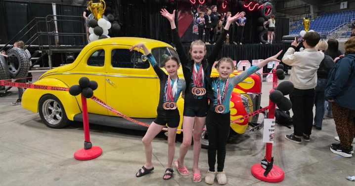 Sidney Gymnastics Club competes in Oregon
