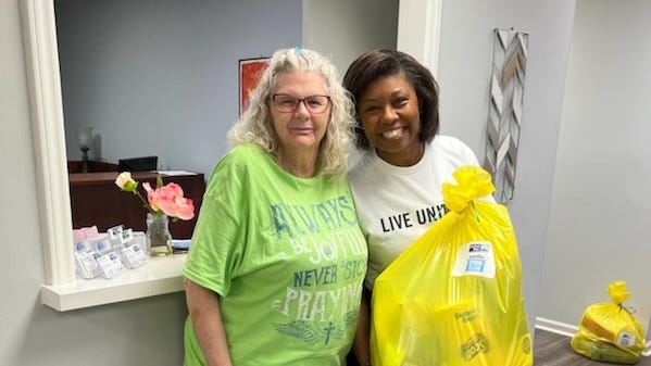 United way Gaston provides seniors with household essentials