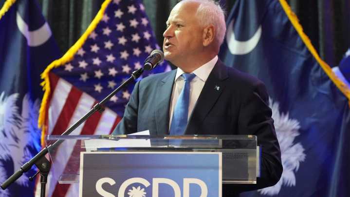 Minnesota Gov. Tim Walz's next move: Energizing Democrats in South Carolina and California