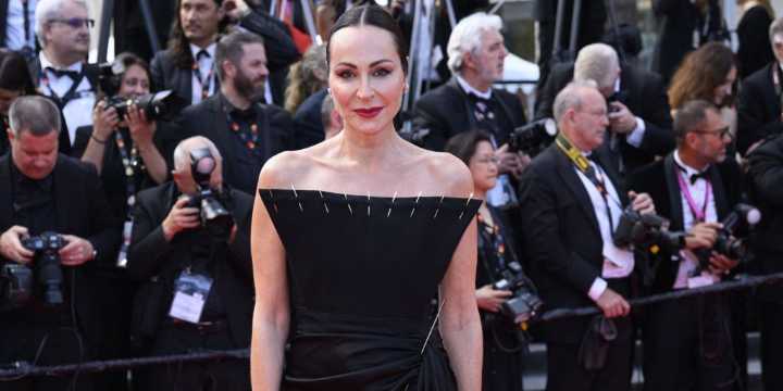 El vestido de alta costura española con el que Ana Milán deslumbró en Cannes