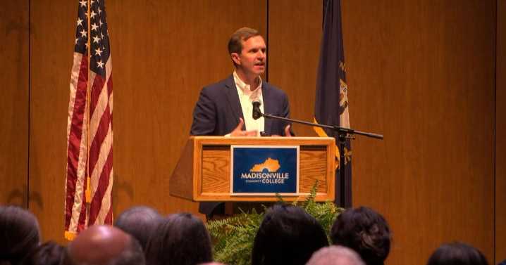 Governor Andy Beshear joins Hopkins County leaders to celebrate the launch of the West Kentucky Film Commission