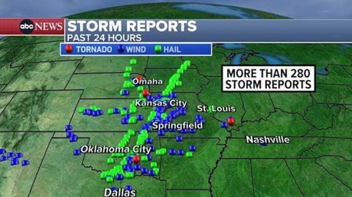 Severe weather possible for areas already pummeled by tornadoes
