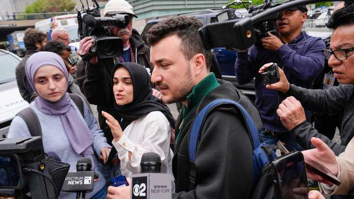 Government cites power to deport for beliefs in Khalil case