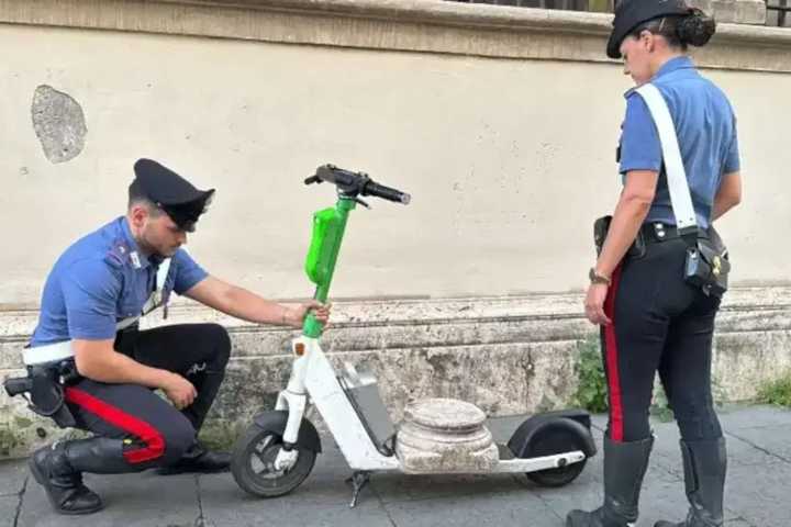 Tourist Absconding with Mysterious Artifact on E-scooter Chased Down by Italian Police