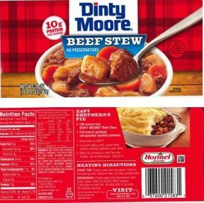 Canned beef stew recalled due to possible contamination from wood