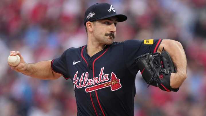 Braves bats fall silent in Philly, Strider says 'I do feel bad' and wasn't trying to hit Harper on HBP that took him out of game