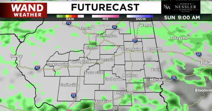 Cool and Rainy Memorial Day Forecast