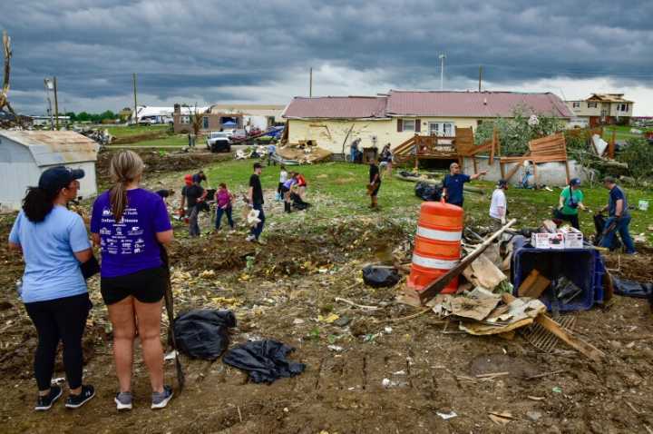 Reporter's notebook: Tornado cleanup in London Kentucky