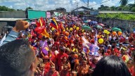 Chavismo se concentró en Tucupita para apoyar la toma de posesión de Maduro (+vídeo)