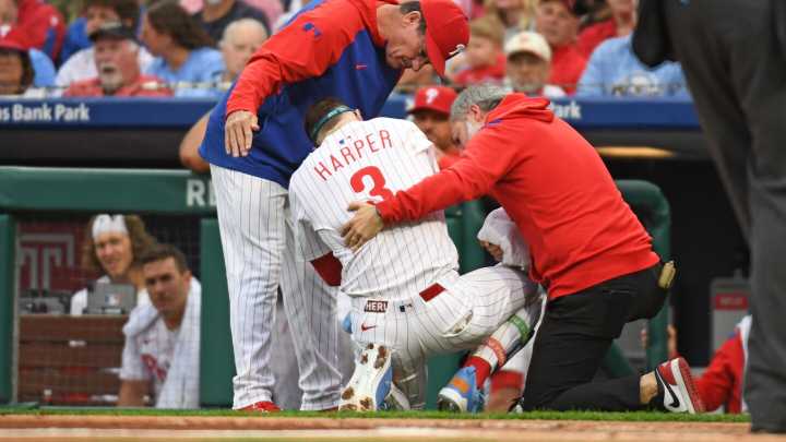 Bryce Harper returns to Phillies’ lineup after missing five games with bruised right elbow