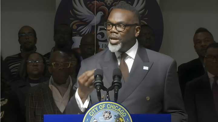 Mayor Brandon Johnson Breaks Ground on $34M Affordable Housing Project in West Humboldt Park