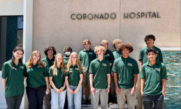 Coronado High Students Gain Real-World Experience Through Sharp Coronado Hospital Internship