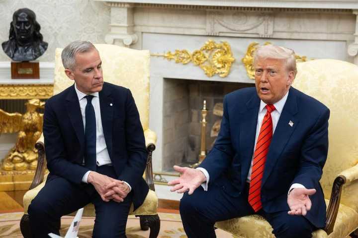 EEUU Trump ofrece a Canadá unirse "gratis" a la 'Cúpula Dorada' Europa Press