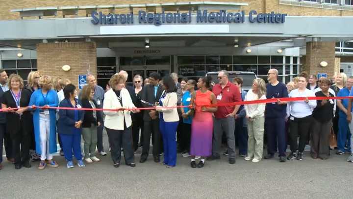 Tenor Health celebrates reopening of Sharon Regional with new name, logo