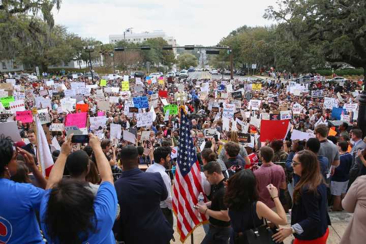 Protestas inmigrantes Florida