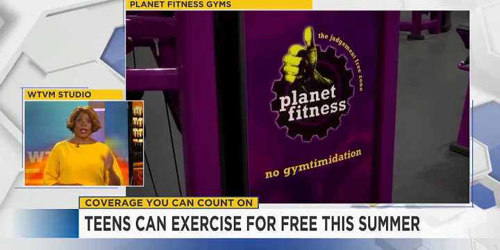 VIDEO: Planet Fitness invites teens to exercise for free all summer