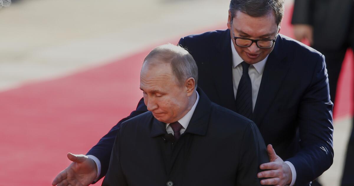 Rusia critica a su aliado Serbia por suministrar armas a Ucrania