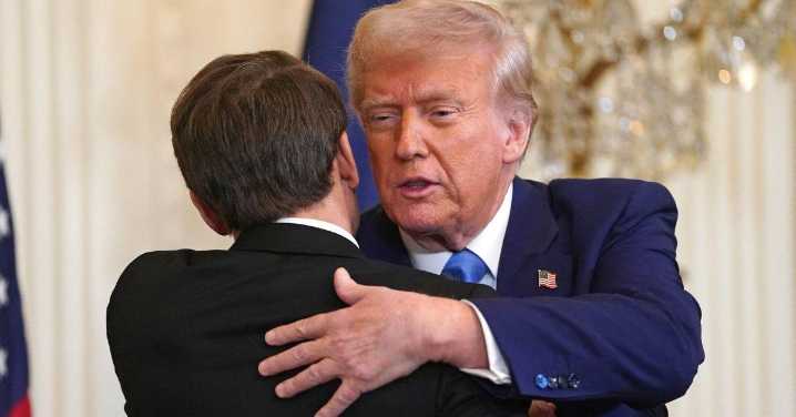 Donald Trump Gives Marriage Advise To Emmanuel Macron After Wife's Slap
