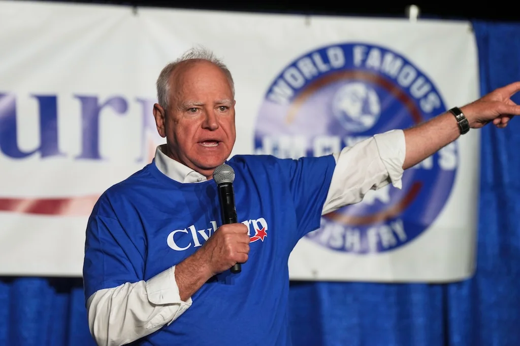 Tim Walz calls on Democrats to ‘be a little meaner’ as party suffers from ‘toxic’ brand
