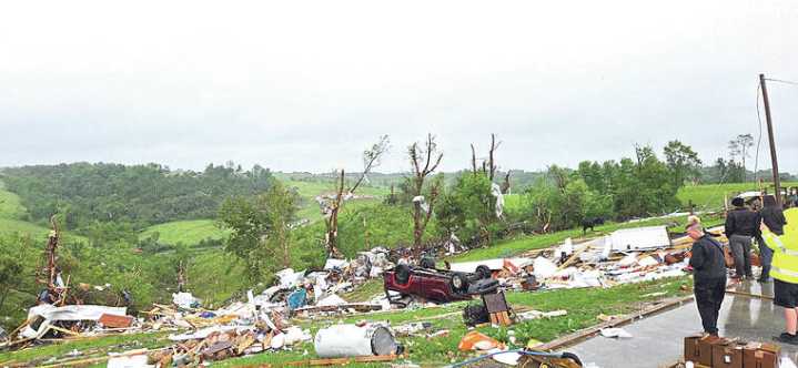 1 killed and at least 7 are injured in tornado in Kentucky, officials say