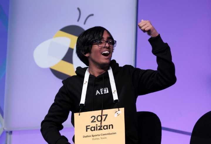 Faizan Zaki wins the Scripps National Spelling Bee