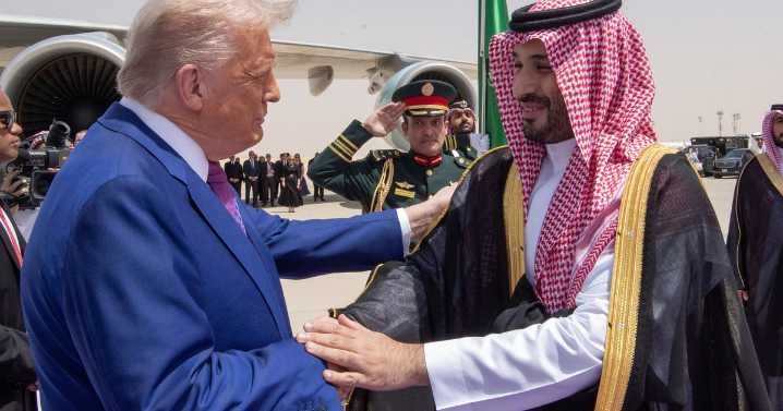 Saudi Crown Prince Offers Trump A Warm Welcome On First Stop Of His Middle East Tour
