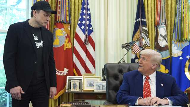 Trump sends off Elon Musk in Oval Office news conference
