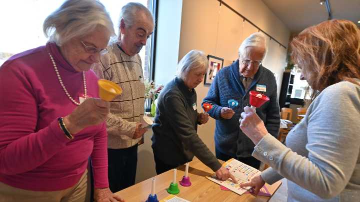 Memory cafes offer informal, local support and fun for people with dementia  : Shots