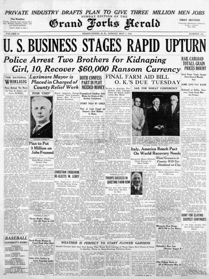 Today in History: May 7, 1933 - Grand Forks nurse makes high rating