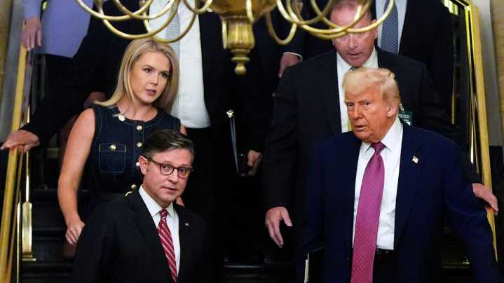 House Republicans grinding ahead with Trump's big tax cuts bill, but new report says it will add to deficit