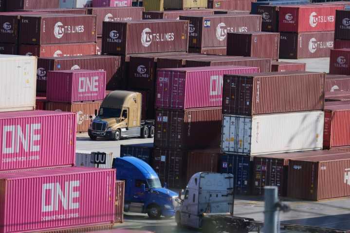 How Trump’s trade war is already effecting California’s ports
