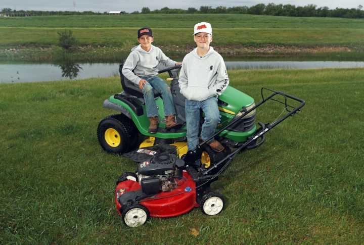 Moorhead kids cut straight to the chase with successful lawncare business