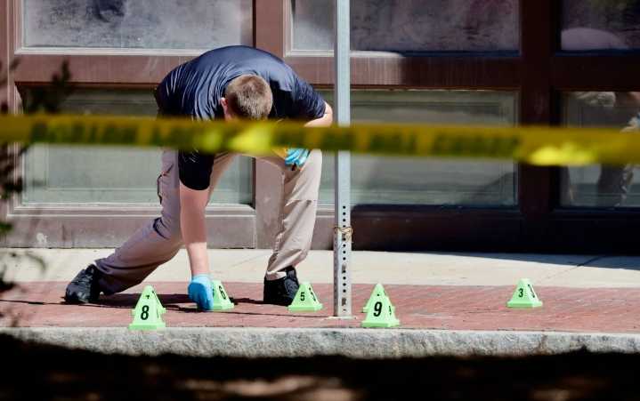Man shot himself in foot while trying to take police officer’s gun near MGH, police commissioner says