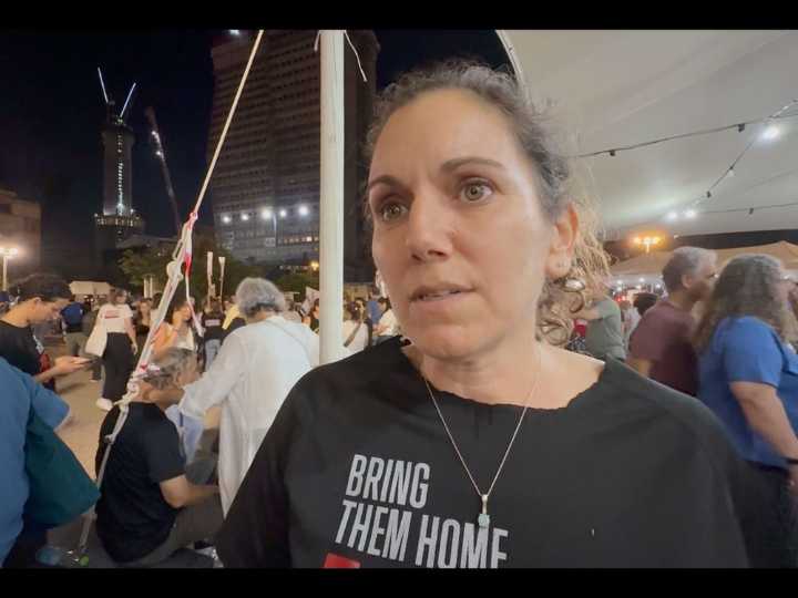 In Tel Aviv's Hostages Square, a ritual of grief, hope and community