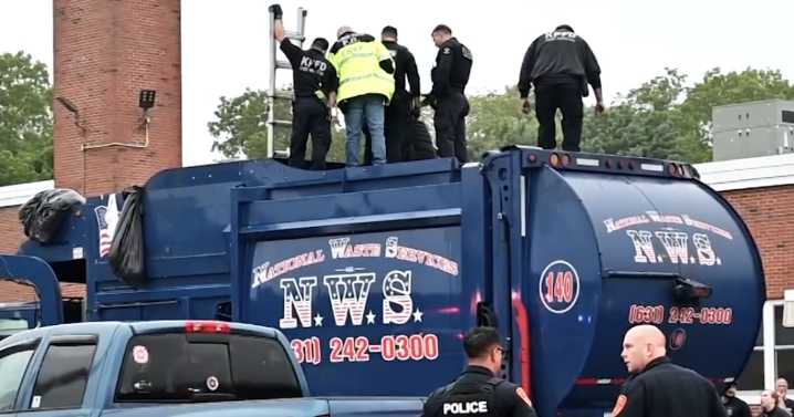 Man sleeping in dumpster was killed when it was emptied into garbage truck in New York