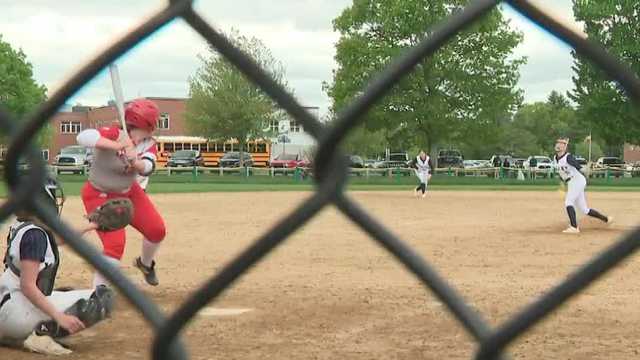 Laconia softball beats Merrimack Valley
