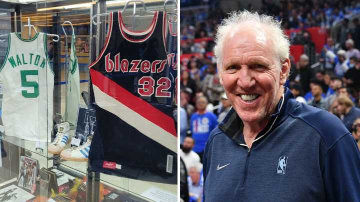 Late basketball legend Bill Walton's personal collection up for auction