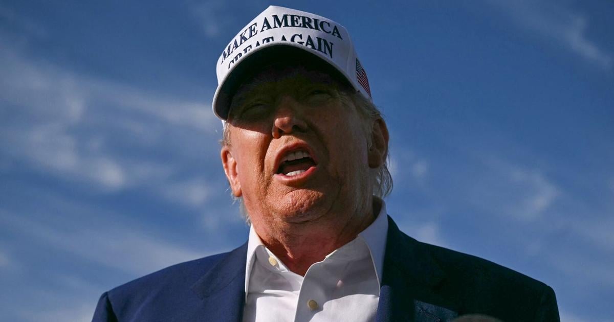 Trump visits Arlington National Cemetery after lashing out at political opponents in Memorial Day post