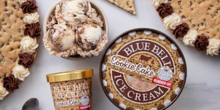 Blue Bell’s new flavor is Cookie Cake Ice Cream!