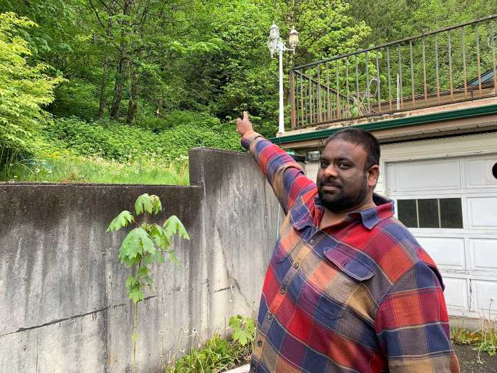 This Canadian man's home was assessed at just $2 due to landslide risk