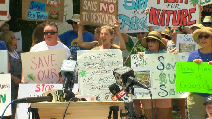 Florida's state parks are now protected from developments after Gov. DeSantis signs new law
