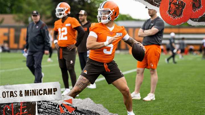 A look at quarterback reps in Day 2 of OTAs