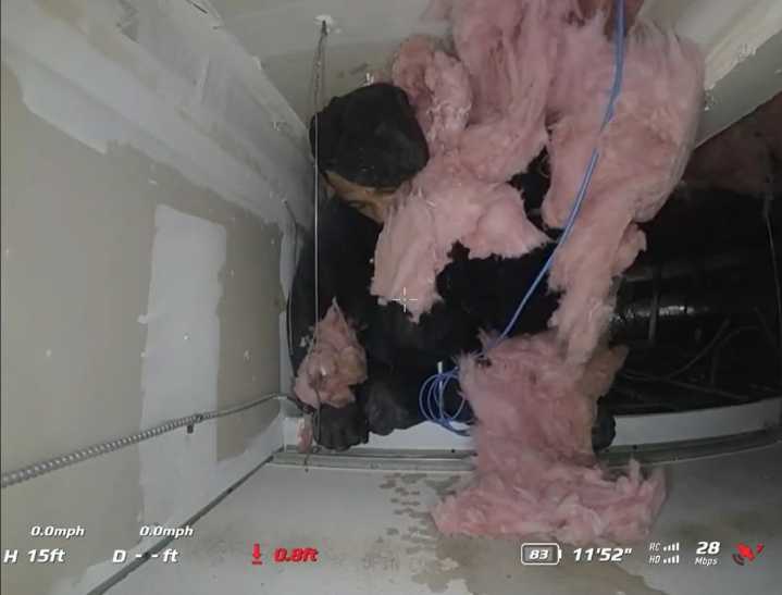 California police use drone to find burglary suspect hiding in ceiling of shopping center