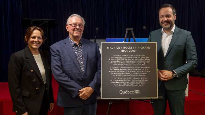 Maurice Richard given historic figure distinction by province of Quebec