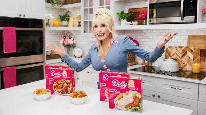 Dolly Parton is launching a frozen food line