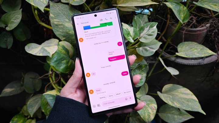 Latest Google Messages beta brings its Expressive redesign to more users
