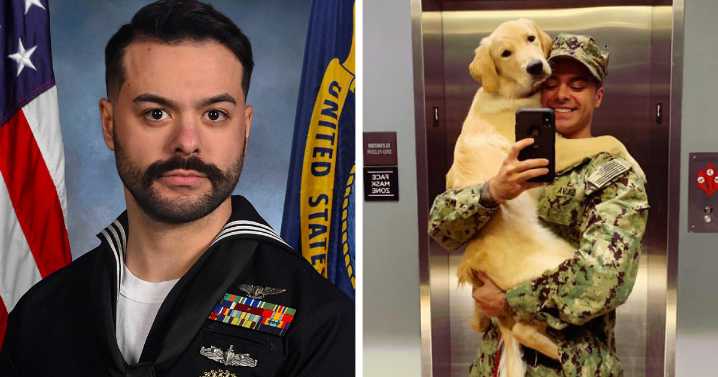 Sailor Returns Home From Service To Discover Family Gave His Dog Away