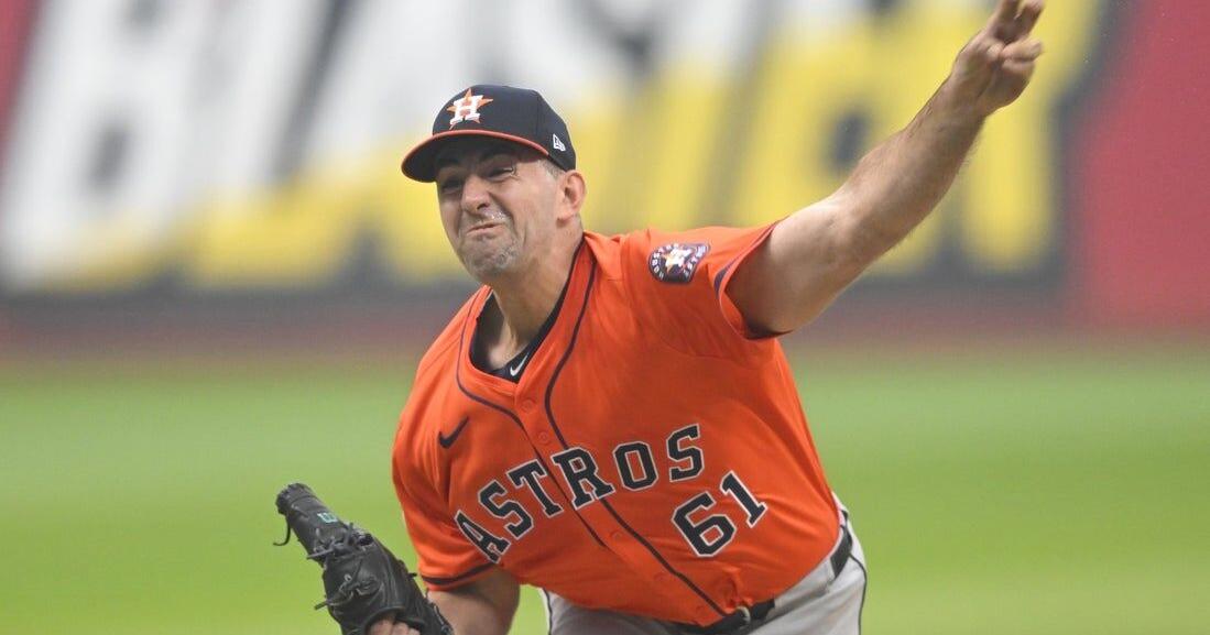 Astros beat Guardians in Colton Gordon’s 1st MLB win
